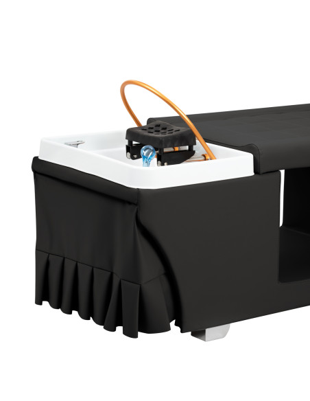 Gabbiano Head Spa Maldives Salon washbasin bed black