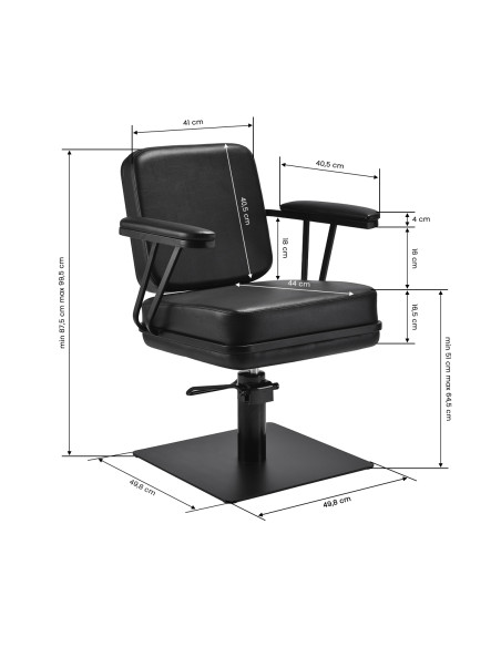 Gabbiano Madrid Styling chair black