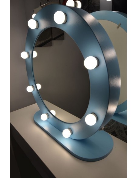 Hollywood Round Mirror - 70cm