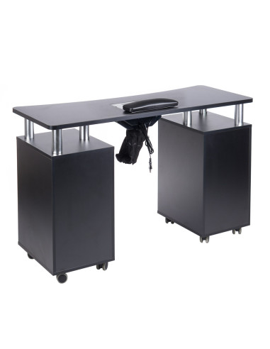 Manicure table + absorber BD-3425+P BLACK