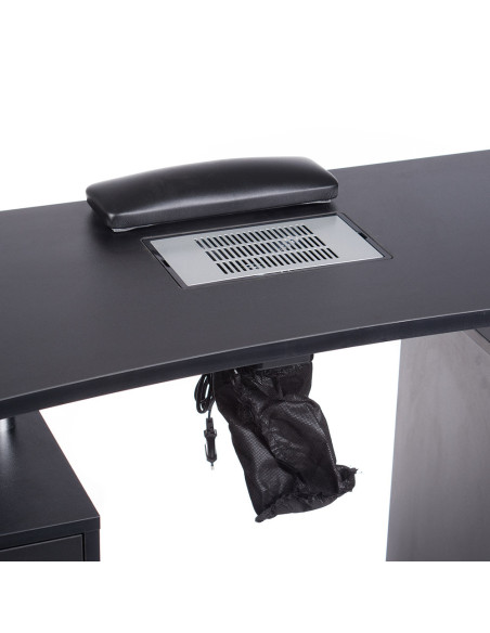 Manicure table + absorber BD-3425+P BLACK