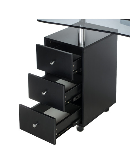 Manicure Table BD-3425-1 BLACK