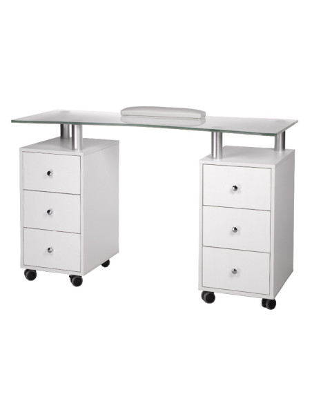 Manicure table BD-3425-1 WHITE