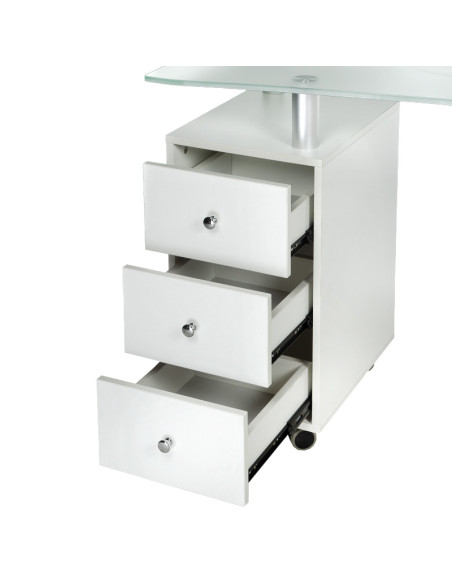 Manicure table BD-3425-1 WHITE