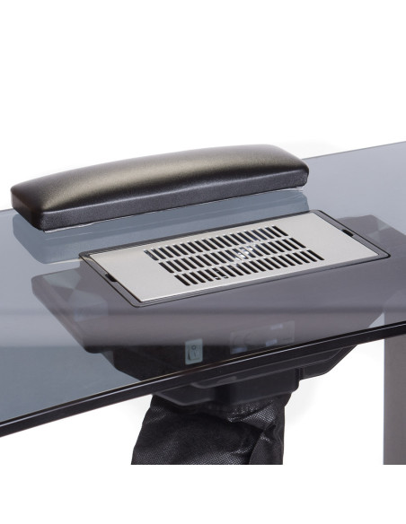 Manicure Table + Dust Collector BD-3425-1+P Black