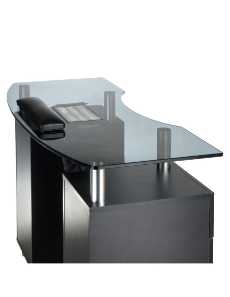 Manicure table + dust collector BD-3453+P BLACK
