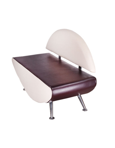 Waiting Room Sofa Carini BD-6710 cream-brown