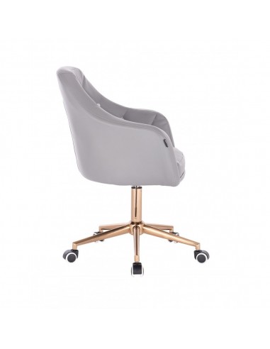 Copper Chair On Wheels - Grey BFHR830