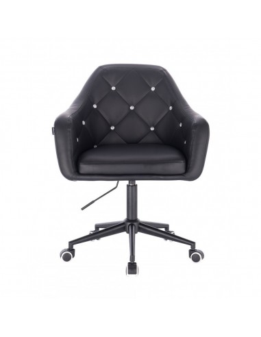 Black Base Chair On Wheels - Black BFHR830