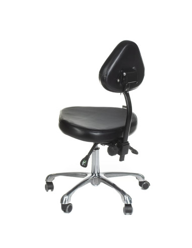Swivel Tattoo Artist Stool with Backrest ATTE INKOO