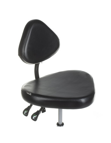 Swivel Tattoo Artist Stool with Backrest ATTE INKOO