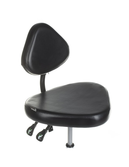 Swivel Tattoo Artist Stool with Backrest ATTE INKOO