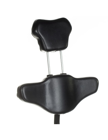 MIKA INKOO Swivel Tattoo Artist Stool with Backrest