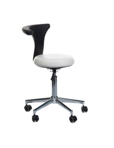 Medical Stool with Armrest BD-Y915 White