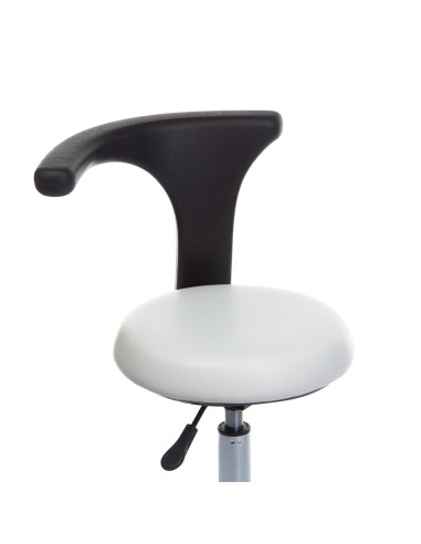 Medical Stool with Armrest BD-Y915 White