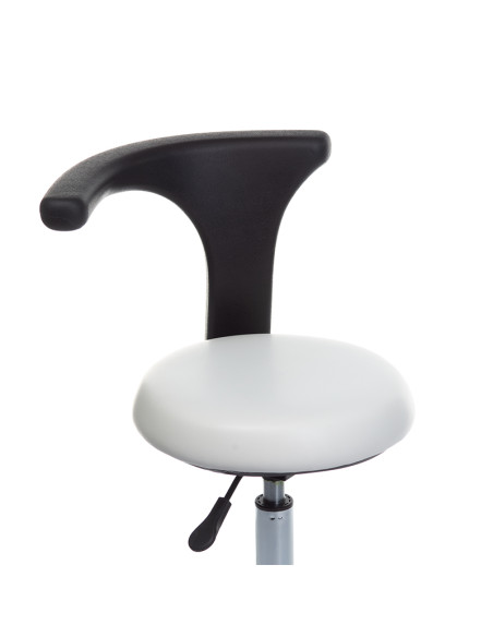 Medical Stool with Armrest BD-Y915 White