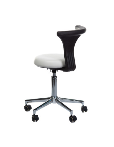 Medical Stool with Armrest BD-Y915 White