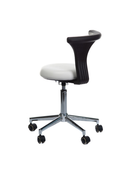 Medical Stool with Armrest BD-Y915 White