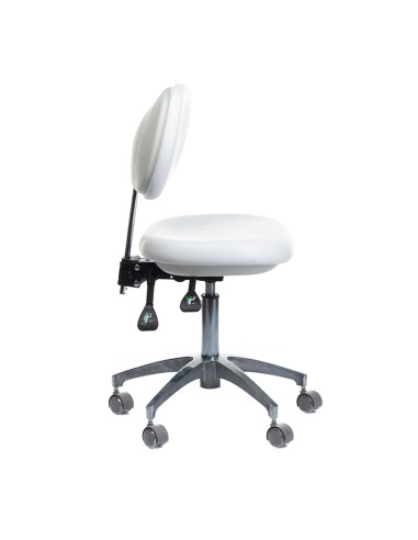 Medical Stool with Backrest BD-Y941 White