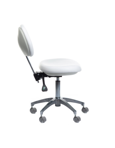 Medical Stool with Backrest BD-Y941 White