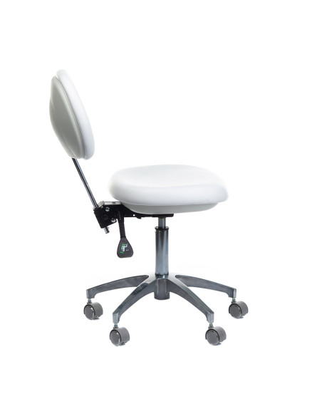 Medical Stool with Backrest BD-Y941 White