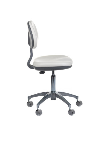 Medical Stool with Backrest BD-Y942 White