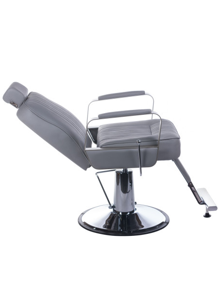 Barber's chair HOMER BH-31237 Light grey
