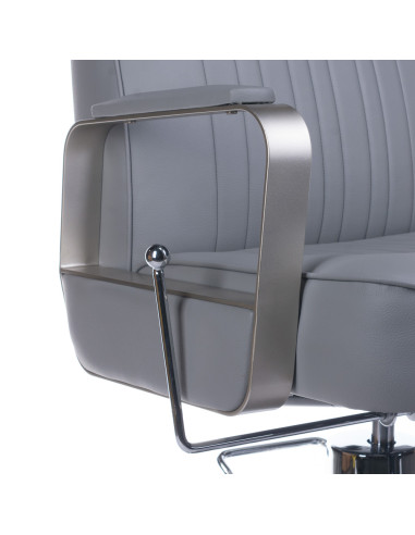 Barber's chair HOMER BH-31237 Light grey
