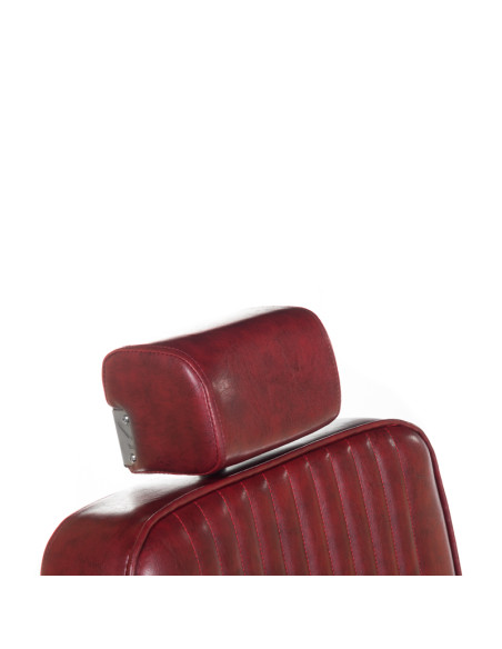 LUMBER BH-31823 Burgundy Barber Chair