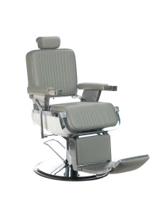 Barber chair LUMBER BH-31823 Light Grey