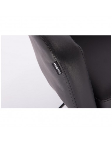 Copper Base Salon Chair - Black BFHR830