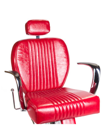 Barber chair OLAF BH-3273 Red
