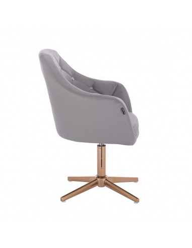 Copper Base Salon Chair - Grey BFHR830CROSS