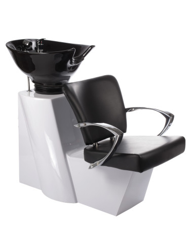LIVIO Black Salon Backwash Unit BH-8012