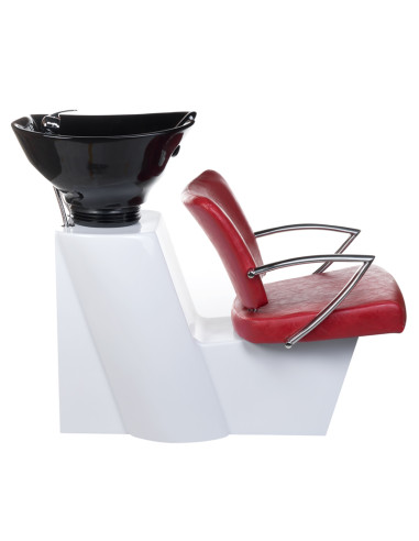LIVIO Red Salon washbasin Unit BH-8012