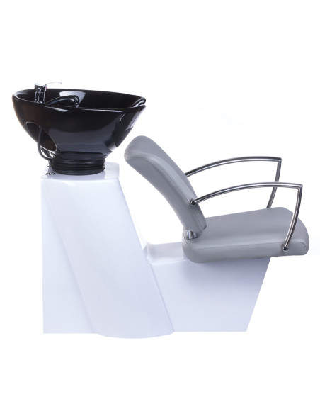 LIVIO Light Grey Hair Salon Backwash Unit BH-8012