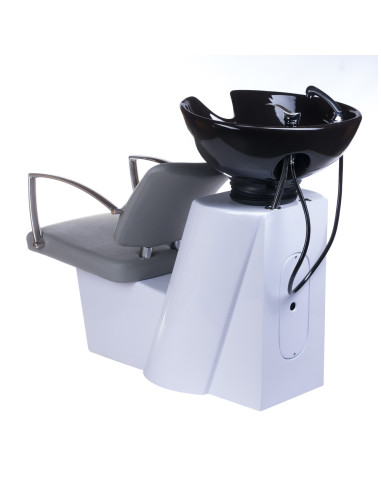 LIVIO Light Grey Hair Salon Backwash Unit BH-8012
