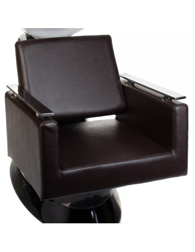MILO BH-8025 Brown Salon washbasin Unit