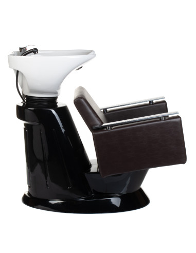 MILO BH-8025 Brown Salon washbasin Unit
