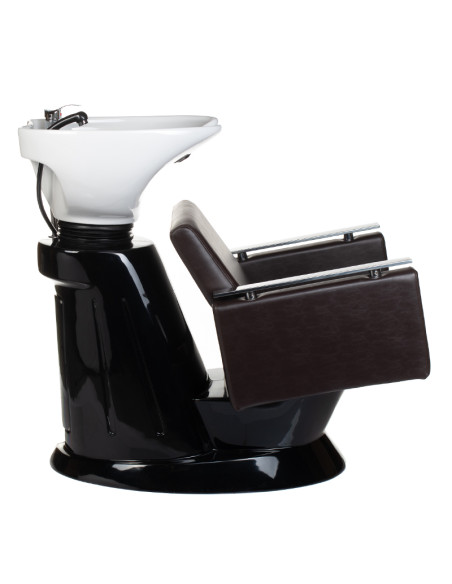 MILO BH-8025 Brown Salon washbasin Unit