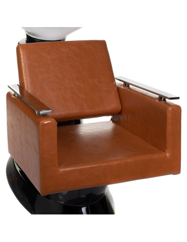 Hair Salon Shampoo Unit MILO BH-8025 Light Brown