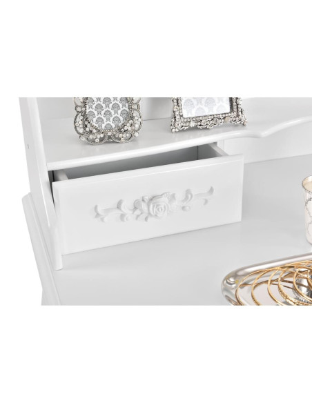 Mira White Dressing Table | Bella Furniture Ireland