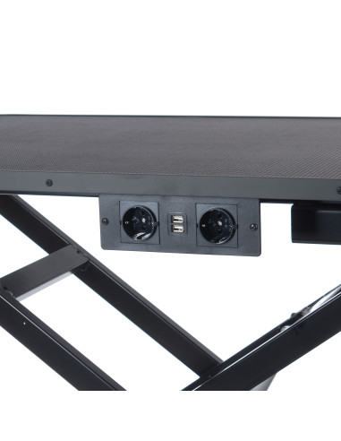 Electric Grooming Table Size XL BP-305 Black