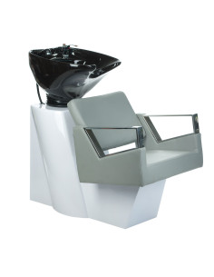Hair Salon Shampoo Unit Arturo BR-3573 light grey