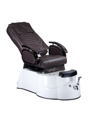 Pedicure Chair with Massage BR-3820D Brown