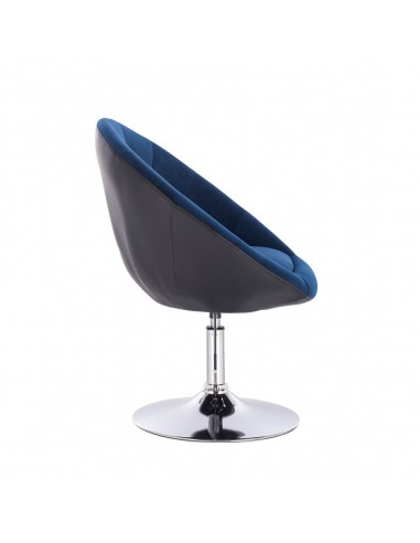 Hroove Salon Chair - Black/Blue BFHR8516