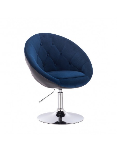 Hroove Salon Chair - Black/Blue BFHR8516
