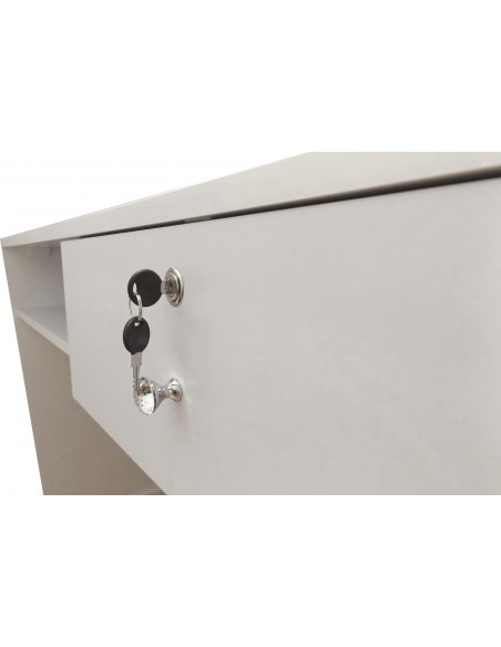 AMORE Reception Desk - Bella Diamond Collection