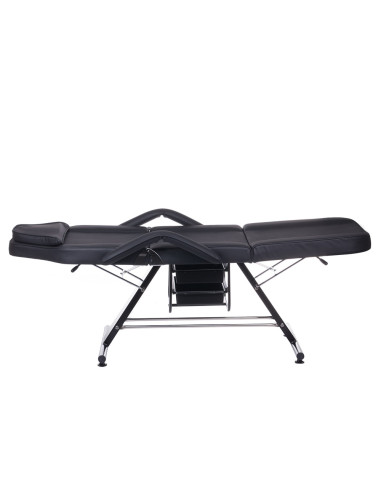 Beauty bed with trays BW-262A black