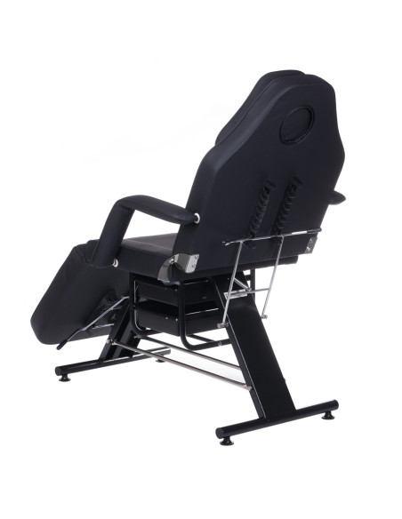 Beauty bed with trays BW-262A black